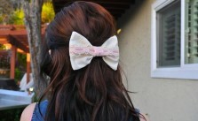 Brunette Hair Cute Bow