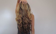 Blonde Brown Long Curls