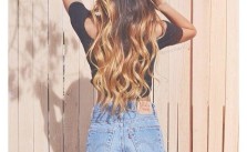 Straight to Messy Ombre