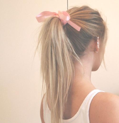 pretty pink bow