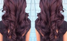 Violet-Brown Curls