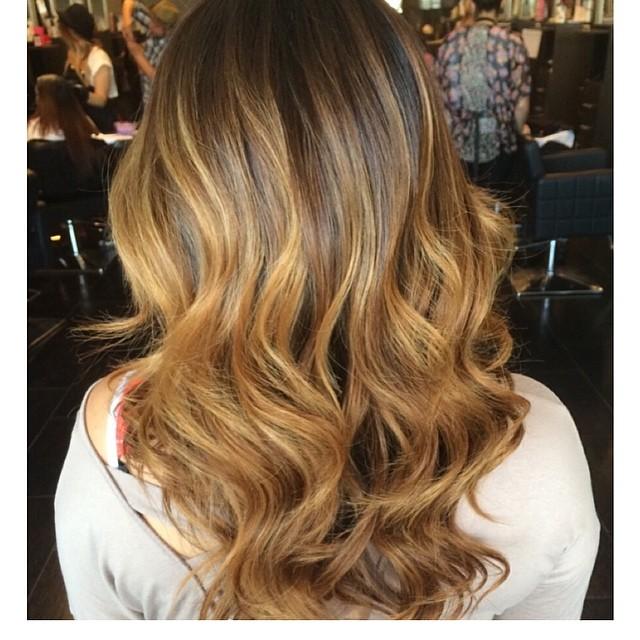Love the dimension on this balayage