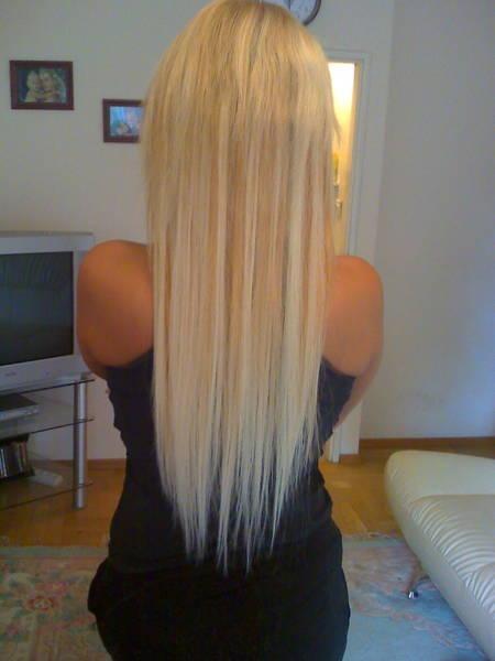 Pretty blonde hair