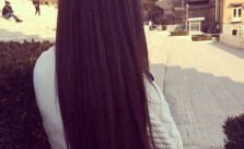 Long Straight Brown Hair