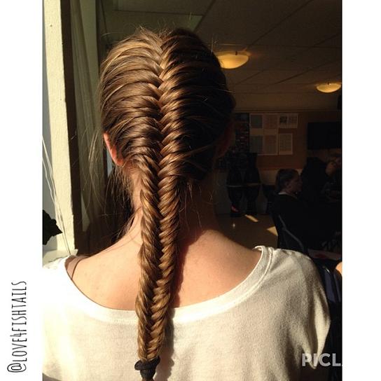 simple french fishtail