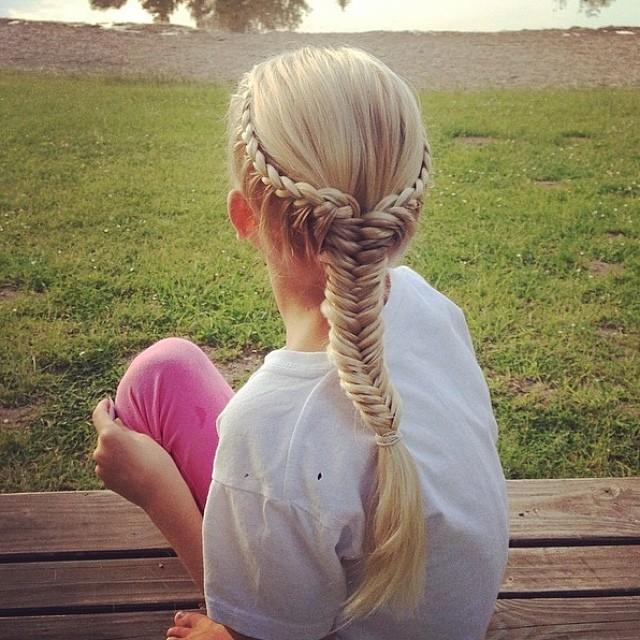 laced fishtail