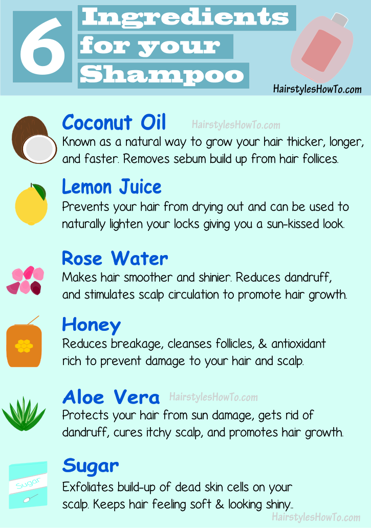 6 Ingredients to Add to Your Shampoo